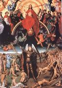 Hans Memling Last Judgment Triptych Germany oil painting artist